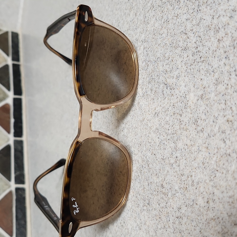 Ray-Ban Tortoise Frame Sunglasses with Brown Lenses - Picture 7 of 12